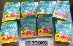 19 Crayola Board Books Kids Toddler „Rhyme Time” Resellers Lot Daycare Preschool
