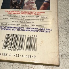 The Complete Handbook of Pro Basketball 1984 Edition by Hollander, Zander