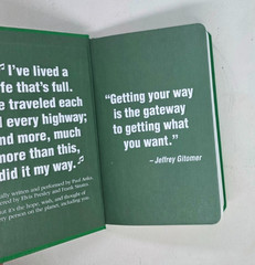 Little Green Book of Getting Your Way Jeffrey Gitomer Signed How Speak Persuade