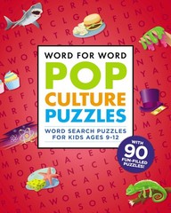 Word for Word: Pop Culture Puzzles: Word Search Book for Kids ages 9-12 (Wor…