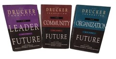 The Drucker Foundation Future Series: Organization Community Leader set of 3 HC