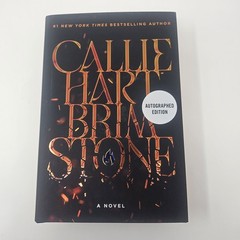 SIGNED! NEW! Brimstone Deluxe Limited Edition By Callie Hart Hardcover