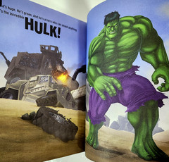 Marvel Little Golden Books 2 HC – Black Panther and The Incredible Hulk 2010s VG