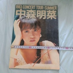 Akina Nakamori 1983 Concert Tour-Summer Talent Photo Book