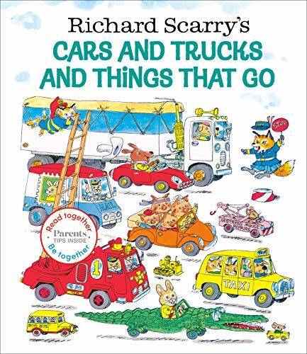 Richard Scarry’s Cars and Trucks and Things That Go: Read Together Editio – GOOD