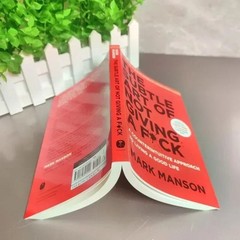 New „The Subtle Art Of Not Giving A F Mark Manson Hardcover” Stress Relief Book