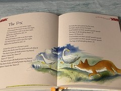 Children’s Poems Book Classic Treasury First Poems 383 Pages HC Flocked Cover