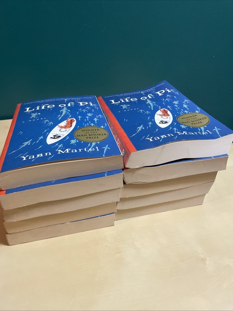 Life of Pi by Yann Martel – Bulk Lot of 10 Books (Teacher / Classroom Set)