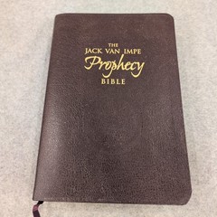The Jack Van Impe Prophecy Bible KJV New Third Edition Burgundy Bonded Leather
