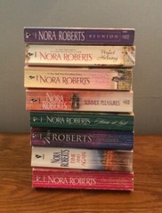 Lot of 8 books by Nora Roberts MULTIPLE Titles in Each Book Short Stories 