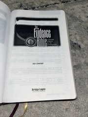 The Evidence Study Bible Ray Comfort Bridge-Logos Brown Faux Leather KJV 2003