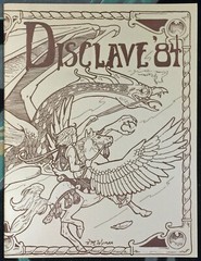 SCIENCE FICTION FANZINE DISCLAVE 1984 Sci-Fi Convention Connie Willis Paul Yurek