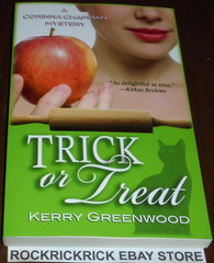 TRICK OR TREAT BOOK BY KERRY GREENWOOD 2012 14CM X 22CM