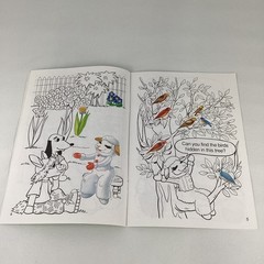 Shari Lewis lamb Chop & Friends Sticker Fun Coloring Book Golden Vintage 1994