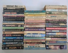 Huge 120 Book Lot VTG Sci-Fi Fantasy Paperback DAW ACE FAWCETT Asimov Heinlein