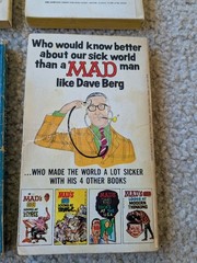 MAD Magazine Paperback Lot 8 Vintage Al Jaffee Dave Berg William Gaines 1970s