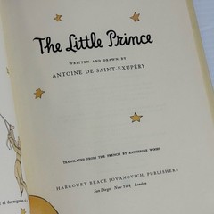 THE LITTLE PRINCE Antoine de Saint-Exupery & Katherine Woods HBDJ 1982 VTG