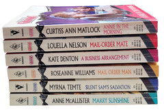 Harlequin/Silhouette Here Come the Grooms Romance Novels – 6 Wanted Spouse