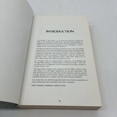GREEK-ENGLISH NEW TESTAMENT (Greek Text Literal Interlinear KJV NIV) 1976 PB