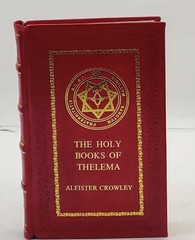 The Holy Books Of Thelema by Aleister Crowley [Premium Leather Bound]