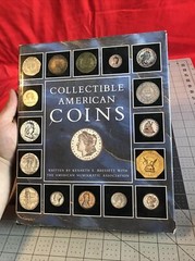 Vintage 1991 Collectible American Coins by Kenneth E. Bressett Hardcover Book