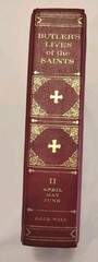 Butler’s Lives of the Saints Complete 4 Vol Set 1962 Special Edition Catholic