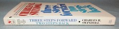Three Steps Forward, Two Steps Back by Charles R. Swindoll (Paperback, 1980) New