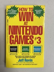 Vintage How to Win at Nintendo Games Books Volumes 1 2 3 Jeff Rovin
