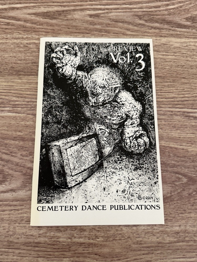 Cemetery Dance Publications – Preview vol. 3 2009 Chapbook/Pamphlet