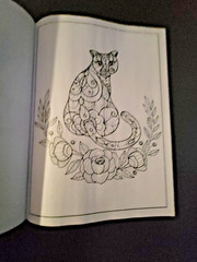 Cat Coloring -32 Spring-Inspired Designs-Relaxing & Inspirational Adult Coloring