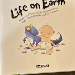 Life on Earth by Stephen Holmes, Hardcover, Barron’s, 2002, Pop-Up Book