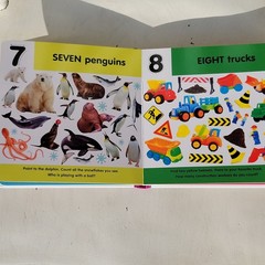 Clever Publishing Find Discover Learn Count Board Book Ages 2-8 Numbers