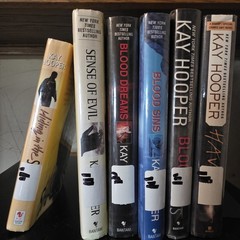Lot of 6 Kay Hooper Crime Suspense Books by ALL First Edition HC Dust Jacket