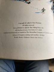 RARE Ski Pup Don Freeman Hardcover 1963 Viking Book Club Ed, Author of Corduroy