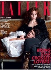 Noah Jupe – Sadie Sink – British Tatler UK Magazine – May 2026