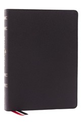 LSB MacArthur Study Bible 2nd Edition – Black Genuine Leather, Thumb Indexed