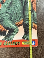 AMAZING DINOSAURS Giant Picture Gallery Book (1992, Ed. Insights, EI-3313) RARE