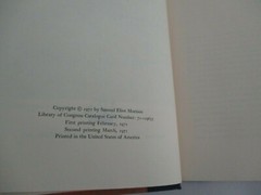Samuel Eliot Morison THE EUROPEAN DISCOVERY OF AMERICA, 1971 in DJ, Illustrated