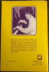 Paul McCartney From Liverpool to Let It Be paperback book 276 pages