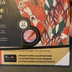 ARTEZA 50 Pages PremiumColoring Book $5Ship