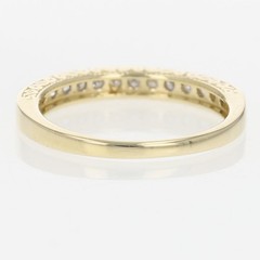.20ctw Diamond Pavé Milgrain Scroll Wedding Band Ring 14k Yellow Gold Size 5