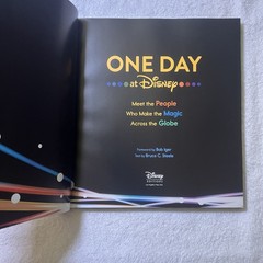 One Day at Disney : Meet the People Who Make the Magic Across the Globe by Bruce