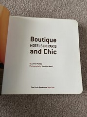 Boutique and Chic Hotels in Paris by Lionel Pailles (2008, Uk-Trade Paper)