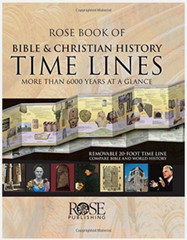 ROSE BOOK OF BIBLE & CHRISTIAN HISTORY TIME LINES, Hardcover *Brand New*