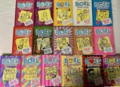Set of 1-16 Dork Diaries Hardcover Books by Rachel Renee Russell Lot Series