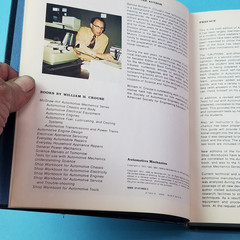 „Automotive Mechanics” by William H. Crouse, published by McGraw-Hill Companies
