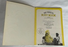 Big Bird’s Busy Book CTW Sesame Street Muppets Vintage Random House 1975 Unused!