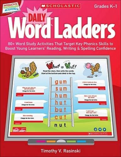 Interactive Whiteboard Activities: Daily Word Ladders (Gr. KÂ?1): 80+ Wor – GOOD