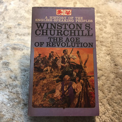 The Age Of Revolution Winston S. Churchill 1963 Bantam Books Colonial America