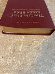 The Life Plan Study Bible Legacy Partner NKJV John Hagee 2004 Burgundy Leather